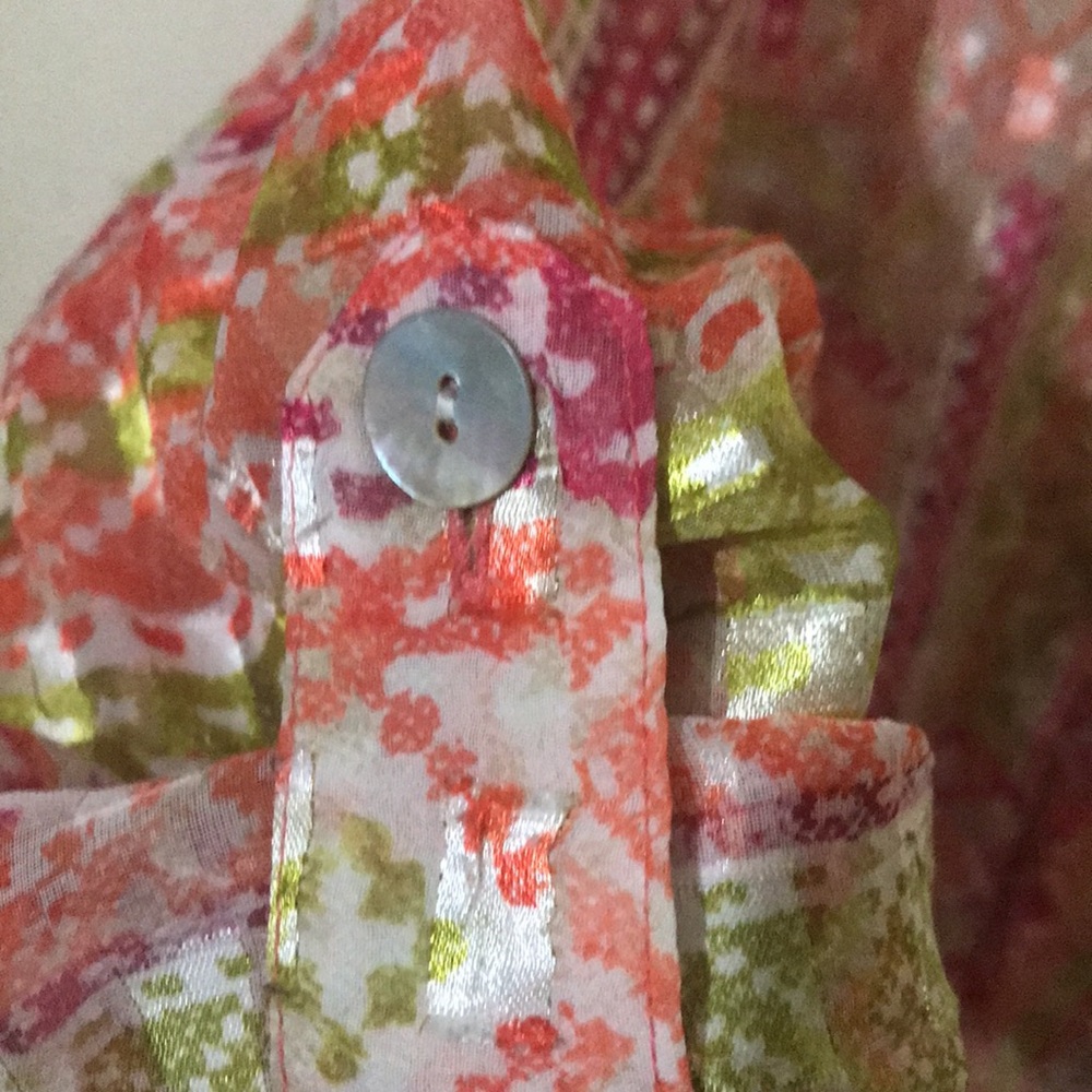 Sheer Ruby Rd blouse - Picture 4 of 9